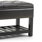 WYNDENHALL Riley 43 inch Wide Rectangle Ottoman Bench - 43 W x 17 D x 19 H