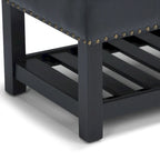 WYNDENHALL Riley 43 inch Wide Rectangle Ottoman Bench - 43 W x 17 D x 19 H