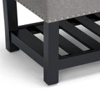 WYNDENHALL Riley 43 inch Wide Rectangle Ottoman Bench - 43 W x 17 D x 19 H