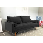 Mac Velvet Mid-century Style Sofa