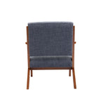 Porthos Home Earla Tufted Fabric Accent Chair with Wooden Legs and Armrests