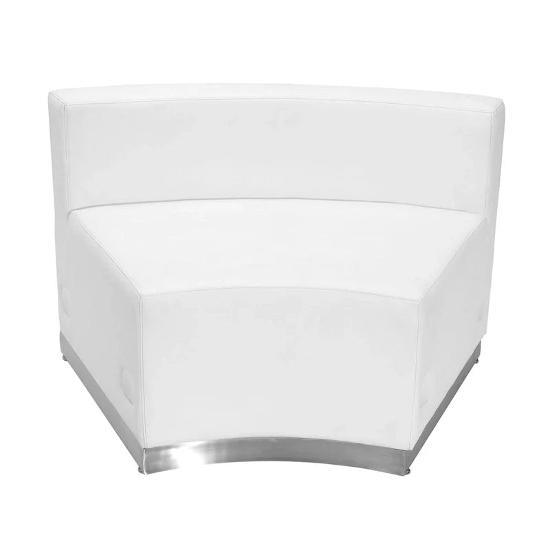 5 PC LeatherSoft Modular Reception Configuration w/Taut Back &Seat