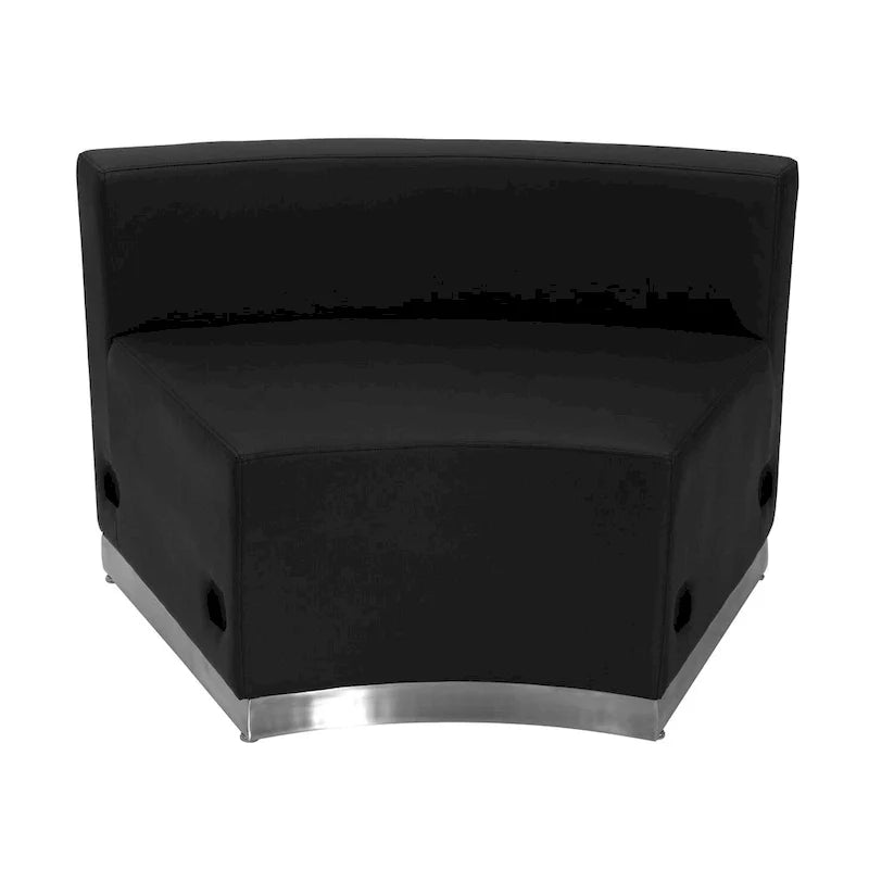 5 PC LeatherSoft Modular Reception Configuration w/Taut Back &Seat