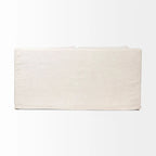 Denly I Beige Slipcover Two Seater Sofa