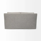 Denly I Beige Slipcover Two Seater Sofa