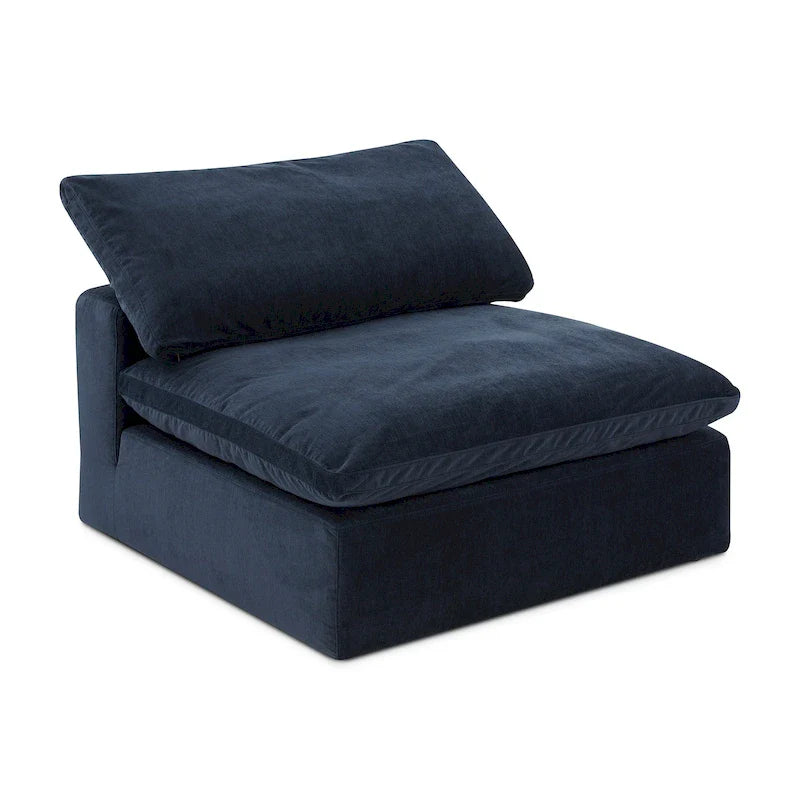 Aurelle Home Corbin Modern Modular Sectional Piece - Slipper Chair