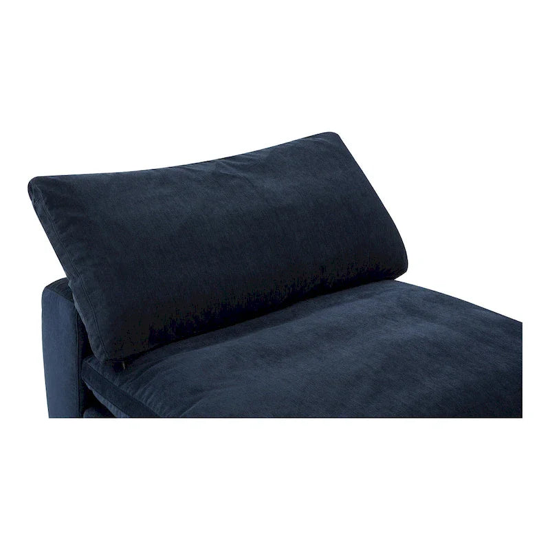 Aurelle Home Corbin Modern Modular Sectional Piece - Slipper Chair