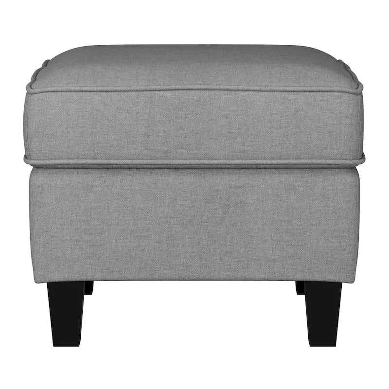 2 Piece Georgia Accent Chair with Ottoman Set