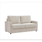 US Pride Furniture Manchester Corduroy 70 inch Square Arms Sofa Bed