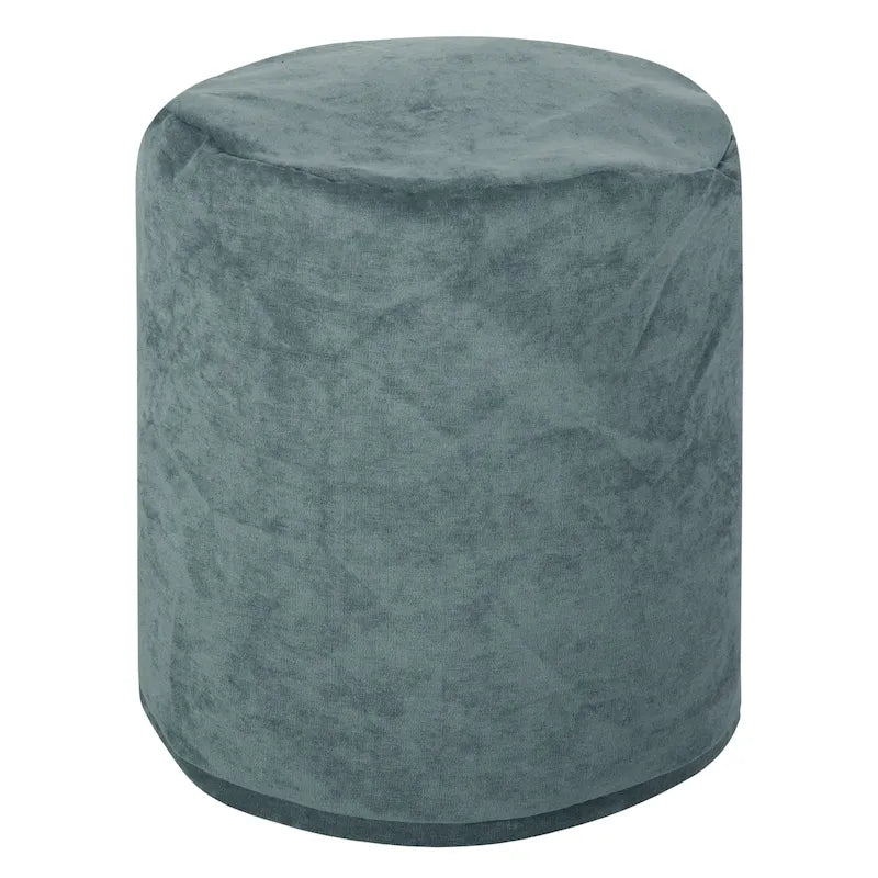 Majestic Home Goods Villa Collection Indoor Ottoman Pouf 16 L x 16 W x 17 H