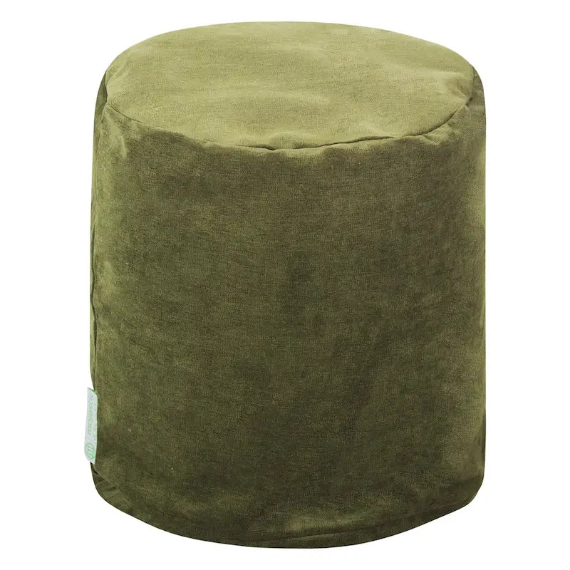 Majestic Home Goods Villa Collection Indoor Ottoman Pouf 16 L x 16 W x 17 H