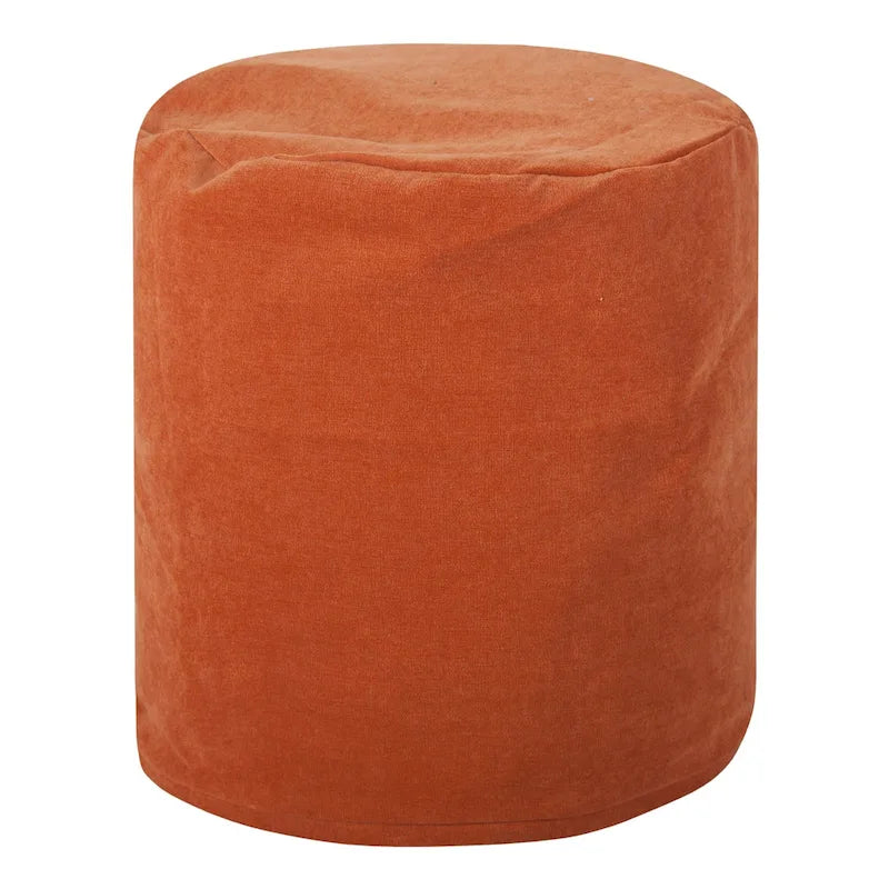 Majestic Home Goods Villa Collection Indoor Ottoman Pouf 16 L x 16 W x 17 H