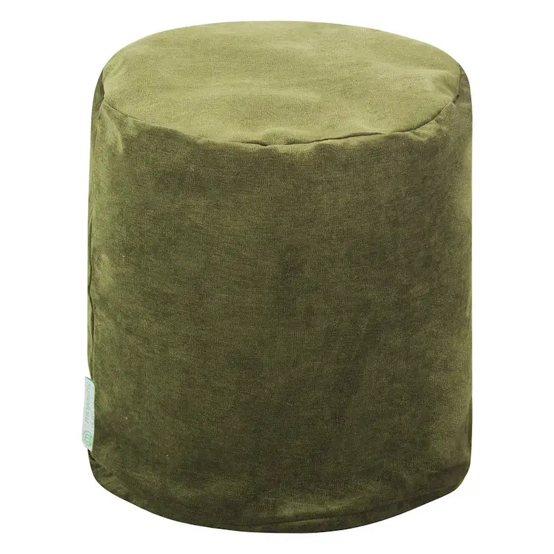 Majestic Home Goods Villa Collection Indoor Ottoman Pouf 16 L x 16 W x 17 H