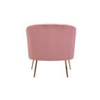 Porthos Home Skye Tufted Velvet Chrome Leg Accent Chair