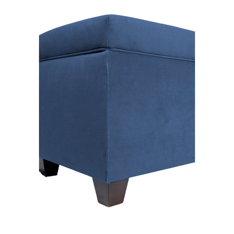 Sole Secret Obsession Button-tufted Linen Storage Bench