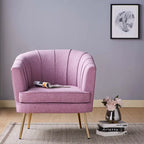 Delicia Contemporary Upholstered Accent Chair by Furniture of America