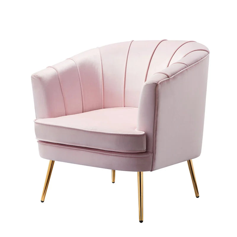 Delicia Contemporary Upholstered Accent Chair by Furniture of America