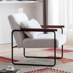 Wooden Accent Chair for Living Room Bedroom