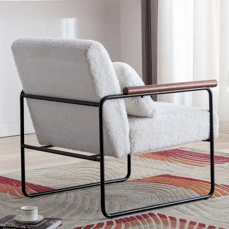 Wooden Accent Chair for Living Room Bedroom