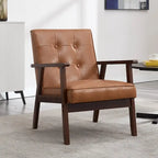 Wooden Accent Chair for Living Room Bedroom