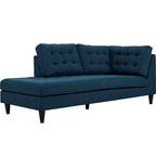 Carson Carrington Humlebaek Empress Upholstered Fabric Chaise