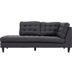 Carson Carrington Humlebaek Empress Upholstered Fabric Chaise