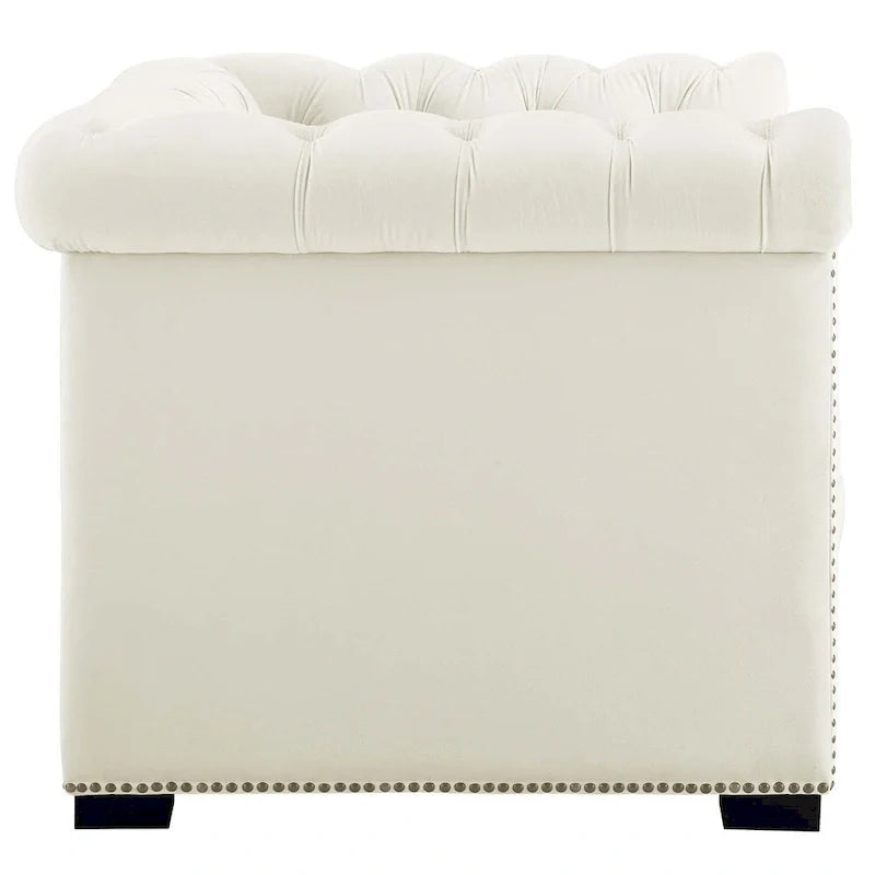 Performance Velvet Armchair