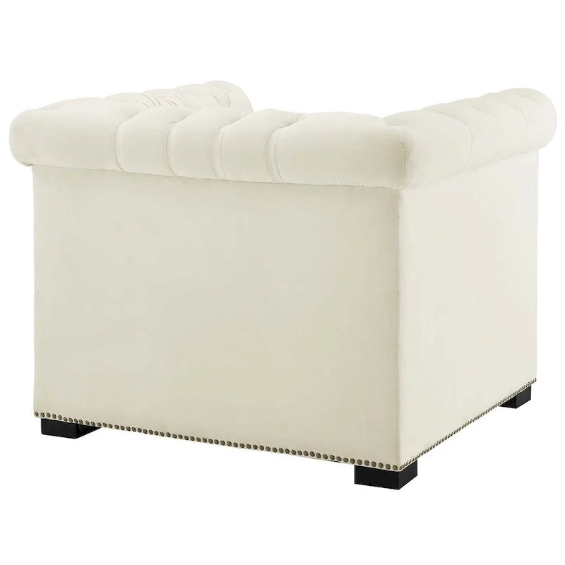 Performance Velvet Armchair