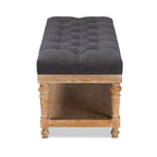 The Gray Barn Windy Ridge Modern and Rustic Storage Bench