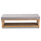The Gray Barn Windy Ridge Modern and Rustic Storage Bench