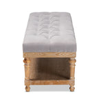 The Gray Barn Windy Ridge Modern and Rustic Storage Bench