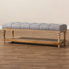 The Gray Barn Windy Ridge Modern and Rustic Storage Bench
