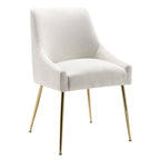 Arcadia Contemporary Velvet Upholstered Accent Chair (Set of 2)