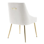 Arcadia Contemporary Velvet Upholstered Accent Chair (Set of 2)