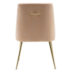 Arcadia Contemporary Velvet Upholstered Accent Chair (Set of 2)
