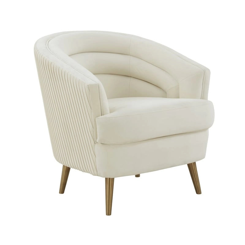 Jules Velvet Accent Chair by Inspire Me Home Decor - 29W x 32.6D x 31H