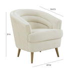 Jules Velvet Accent Chair by Inspire Me Home Decor - 29W x 32.6D x 31H