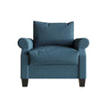CraftPorch Classic Linen Upholstered Arm Chair
