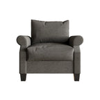 CraftPorch Classic Linen Upholstered Arm Chair