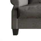 CraftPorch Classic Linen Upholstered Arm Chair