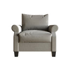 CraftPorch Classic Linen Upholstered Arm Chair