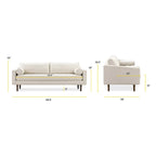 Poly & Bark Napa 72 Velvet Fabric Sofa