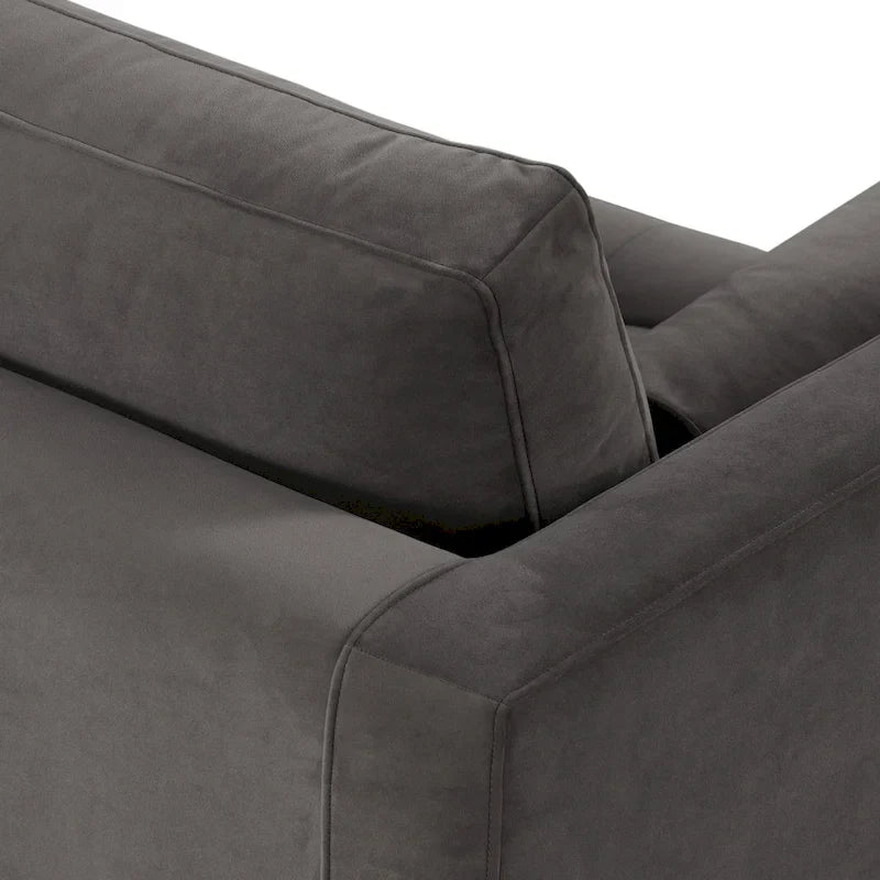 Poly & Bark Napa 72 Velvet Fabric Sofa