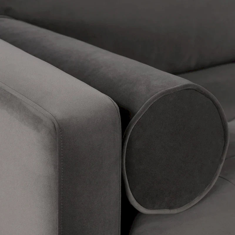 Poly & Bark Napa 72 Velvet Fabric Sofa