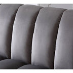 83 Comfortable Velvet Storage Sleeper Convertible Sofa Bed.