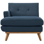 Engage Left-Arm Mid Century Chaise Lounge