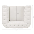 Classic Design Comfortable 1 Seater Sofa Accent Chair For Living Room