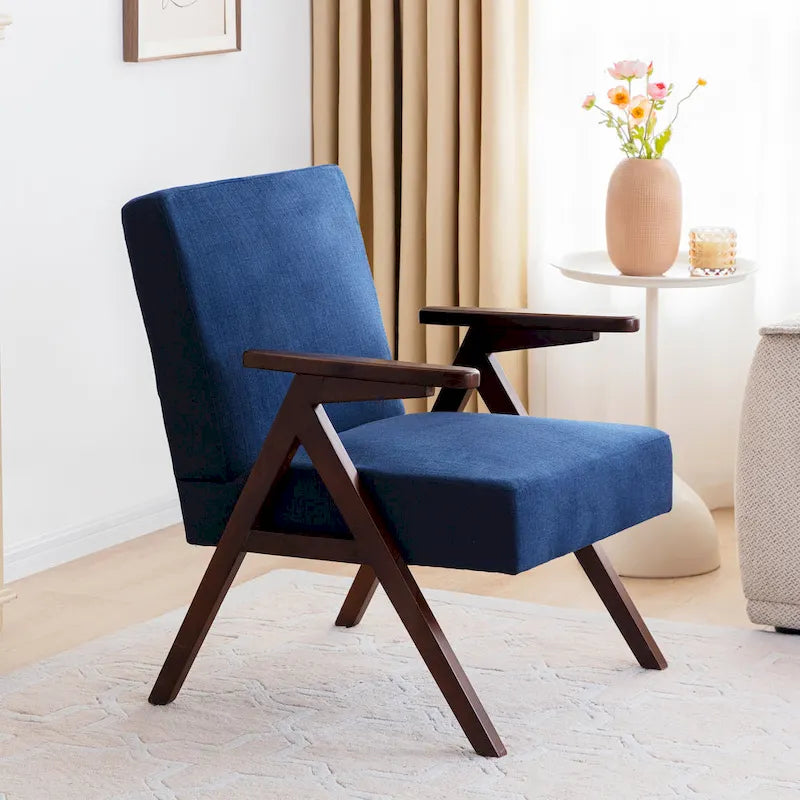 HUIMO Set of 2 Upholstered Accent Chair for Living Room, Bedroom