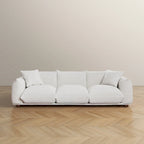 Arten Mid-Century Modern Luxury Boucle/Velvet Couch