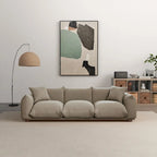 Arten Mid-Century Modern Luxury Boucle/Velvet Couch